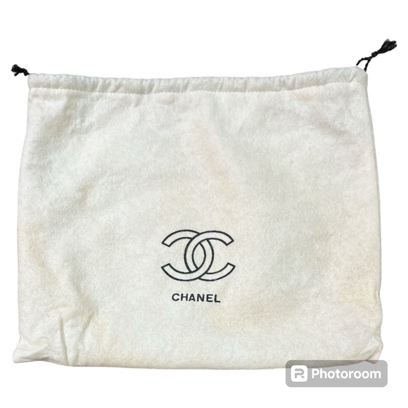 CHANEL Vintage lunchbox vanity bag case circa 1997 black caviar gold hardware - Picture 11 of 13